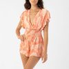 Women Tiare Hawaii Rompers | Dahlia Romper Naturals