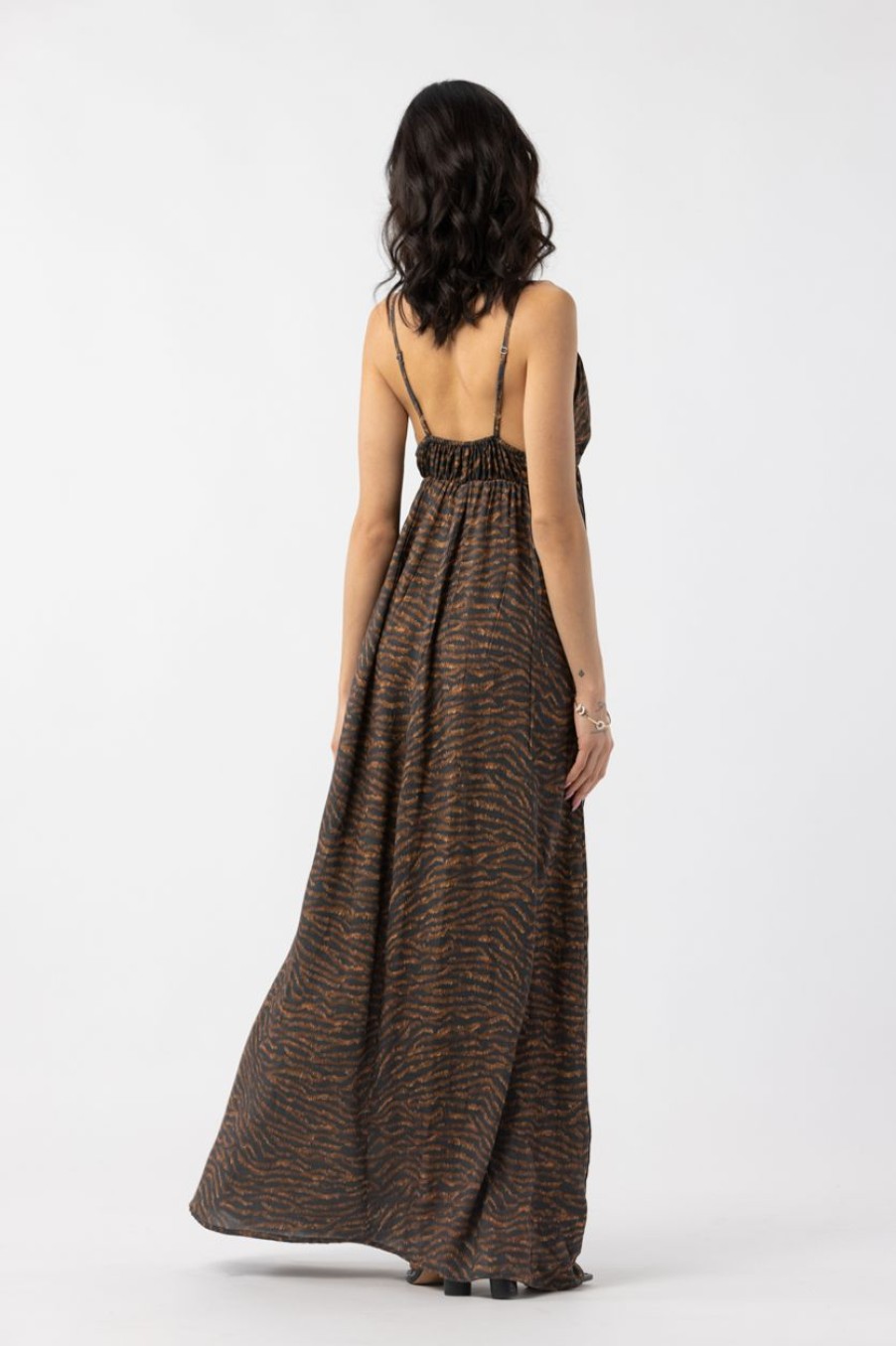 Women Tiare Hawaii Maxi Dresses | Gracie Maxi Dress Naturals