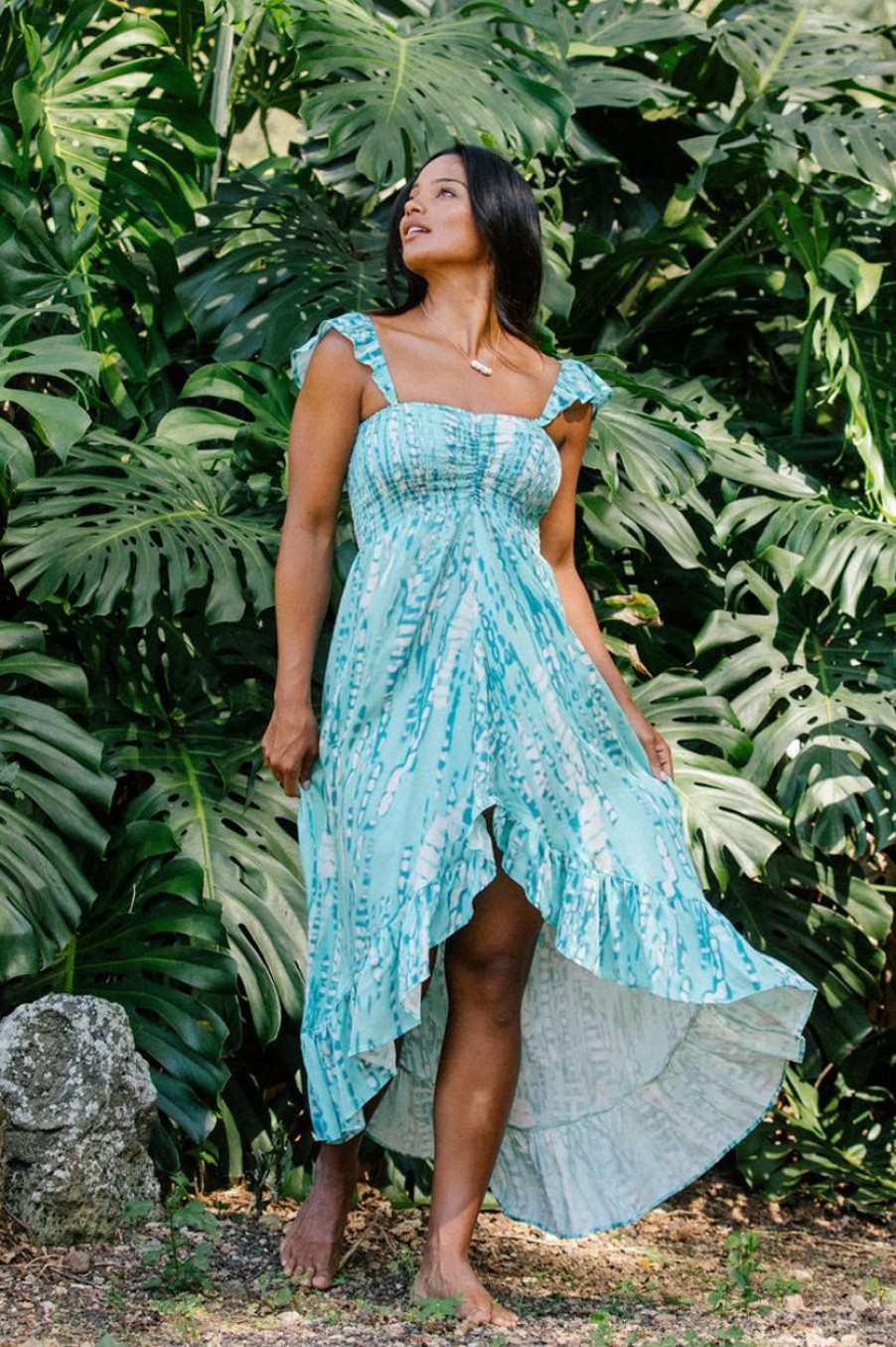 Women Tiare Hawaii Maxi Dresses | Brooklyn Maxi Dress Naturals