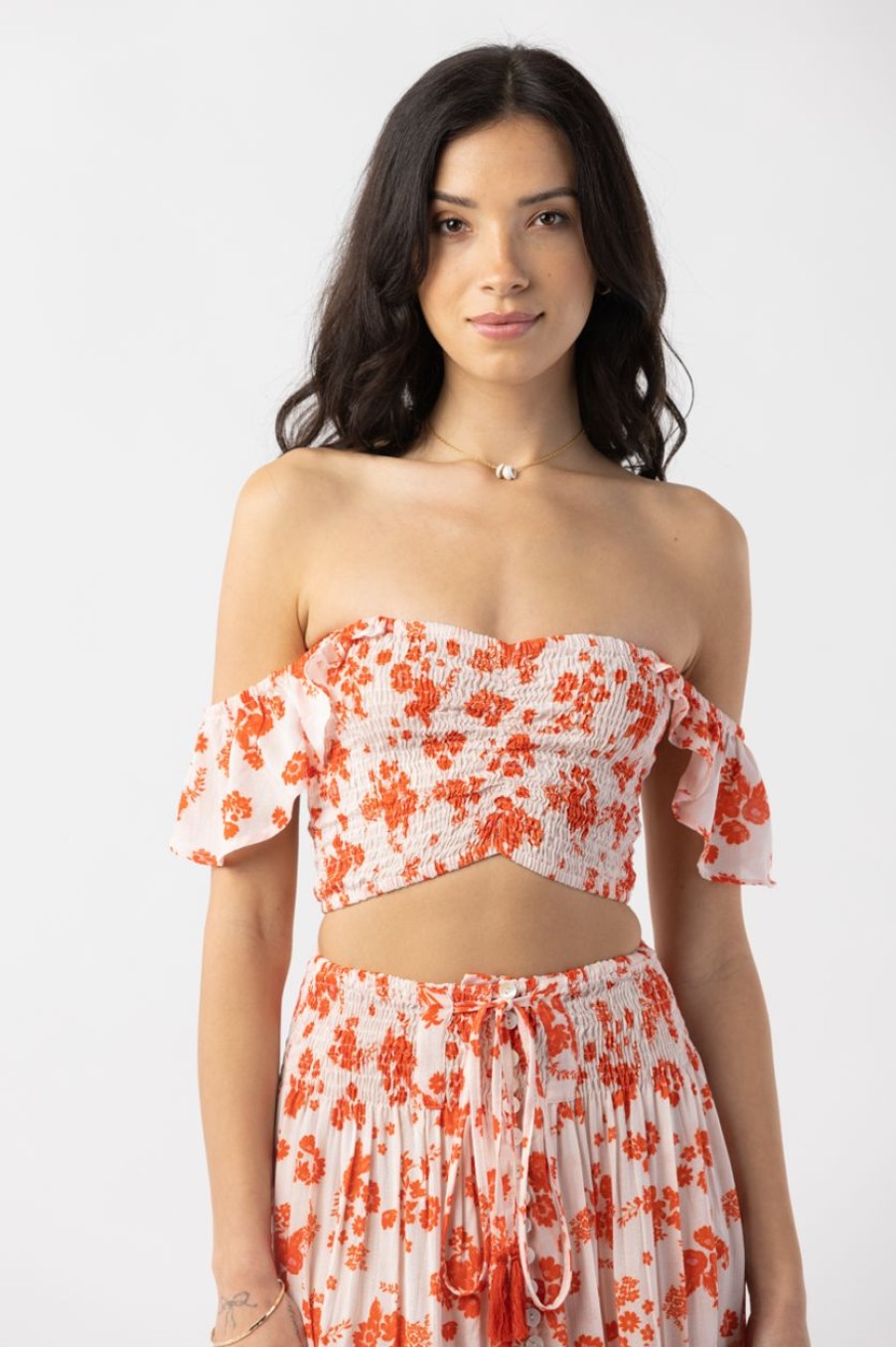 Women Tiare Hawaii | Hollie Crop Top Naturals