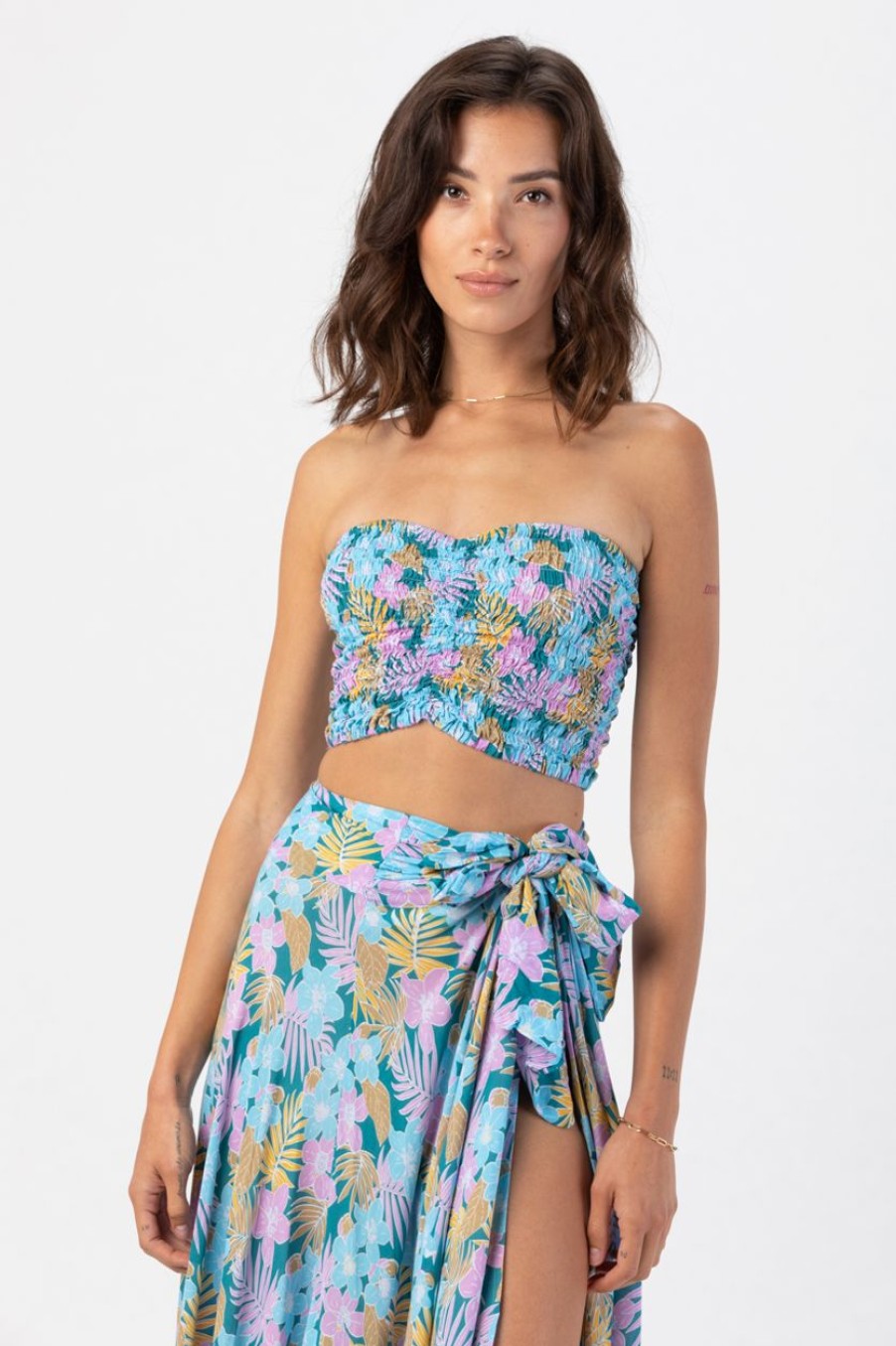 Women Tiare Hawaii | Hollie Crop Top Sleeveless