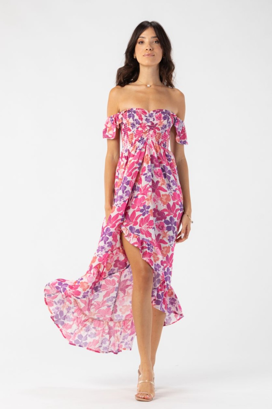 Women Tiare Hawaii Maxi Dresses | Brooklyn Maxi Dress Naturals