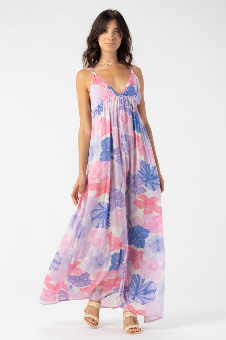 Women Tiare Hawaii Maxi Dresses | Gracie Maxi Dress Naturals