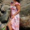 Women Tiare Hawaii Maxi Dresses | Brooklyn Maxi Dress Naturals