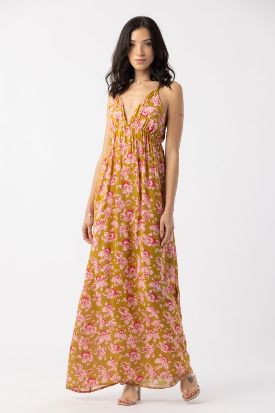 Women Tiare Hawaii Maxi Dresses | Gracie Maxi Dress Naturals