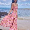 Women Tiare Hawaii | Azure Wrap Skirt