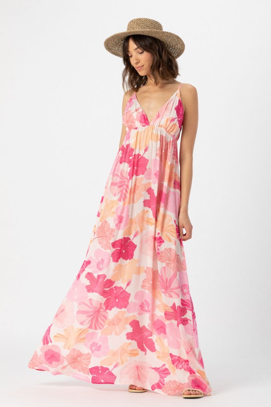 Women Tiare Hawaii Maxi Dresses | Gracie Maxi Dress Naturals