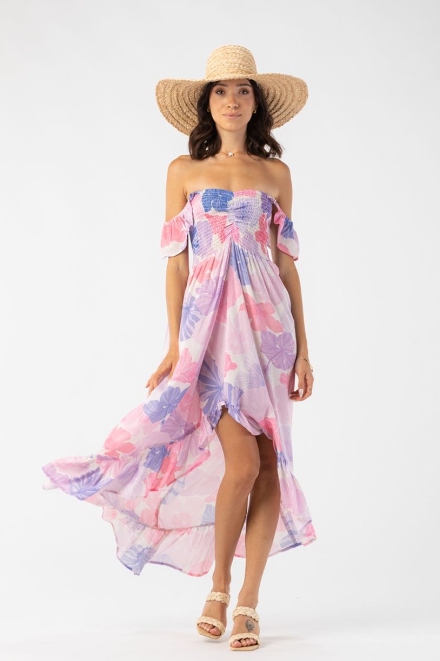 Women Tiare Hawaii Maxi Dresses | Brooklyn Maxi Dress Naturals