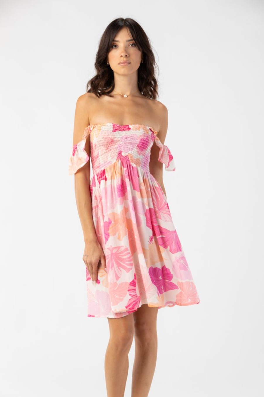 Women Tiare Hawaii Mini Dresses | Hollie Mini Dress Naturals