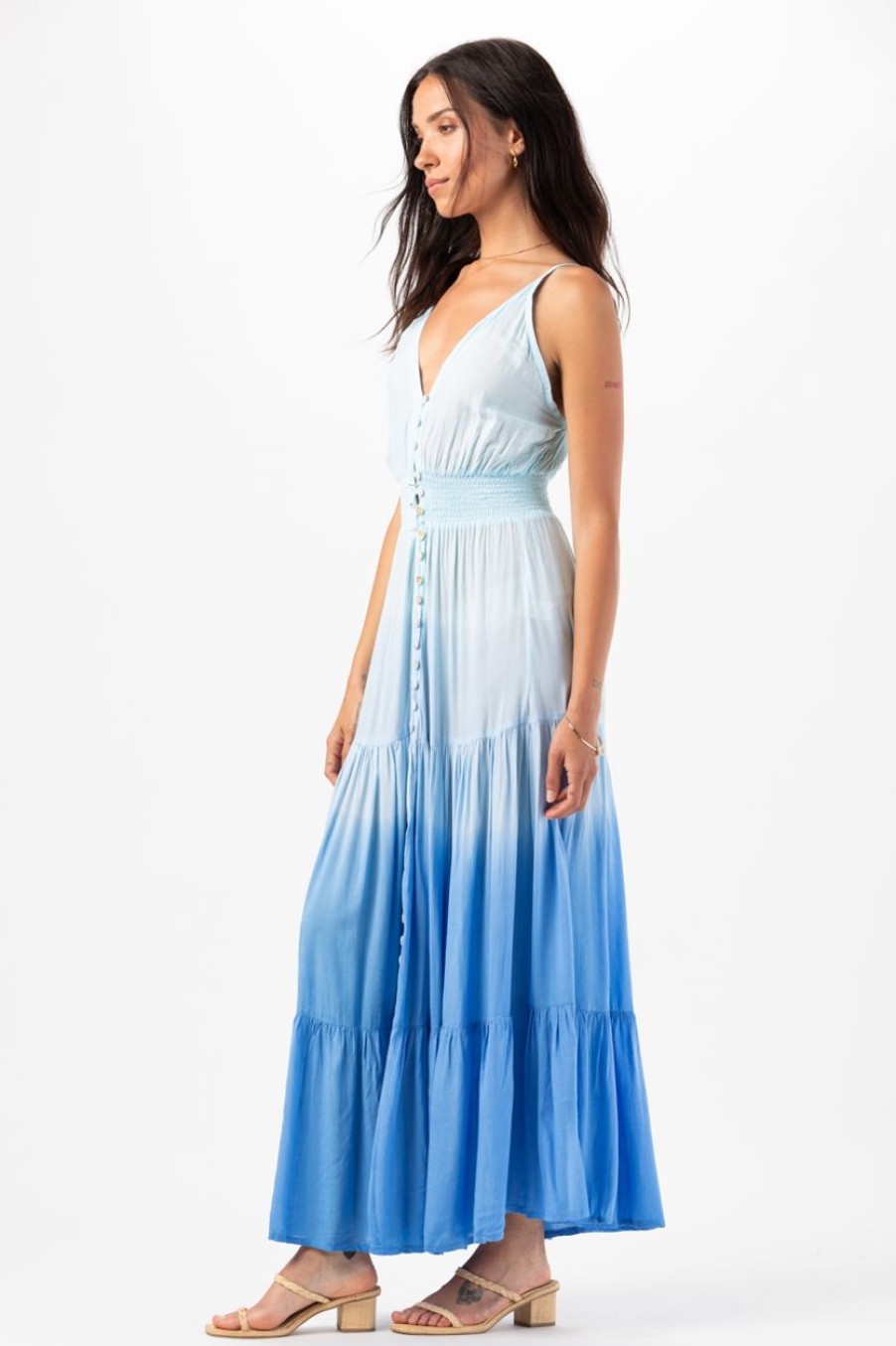 Women Tiare Hawaii Maxi Dresses | Santorini Maxi Dress