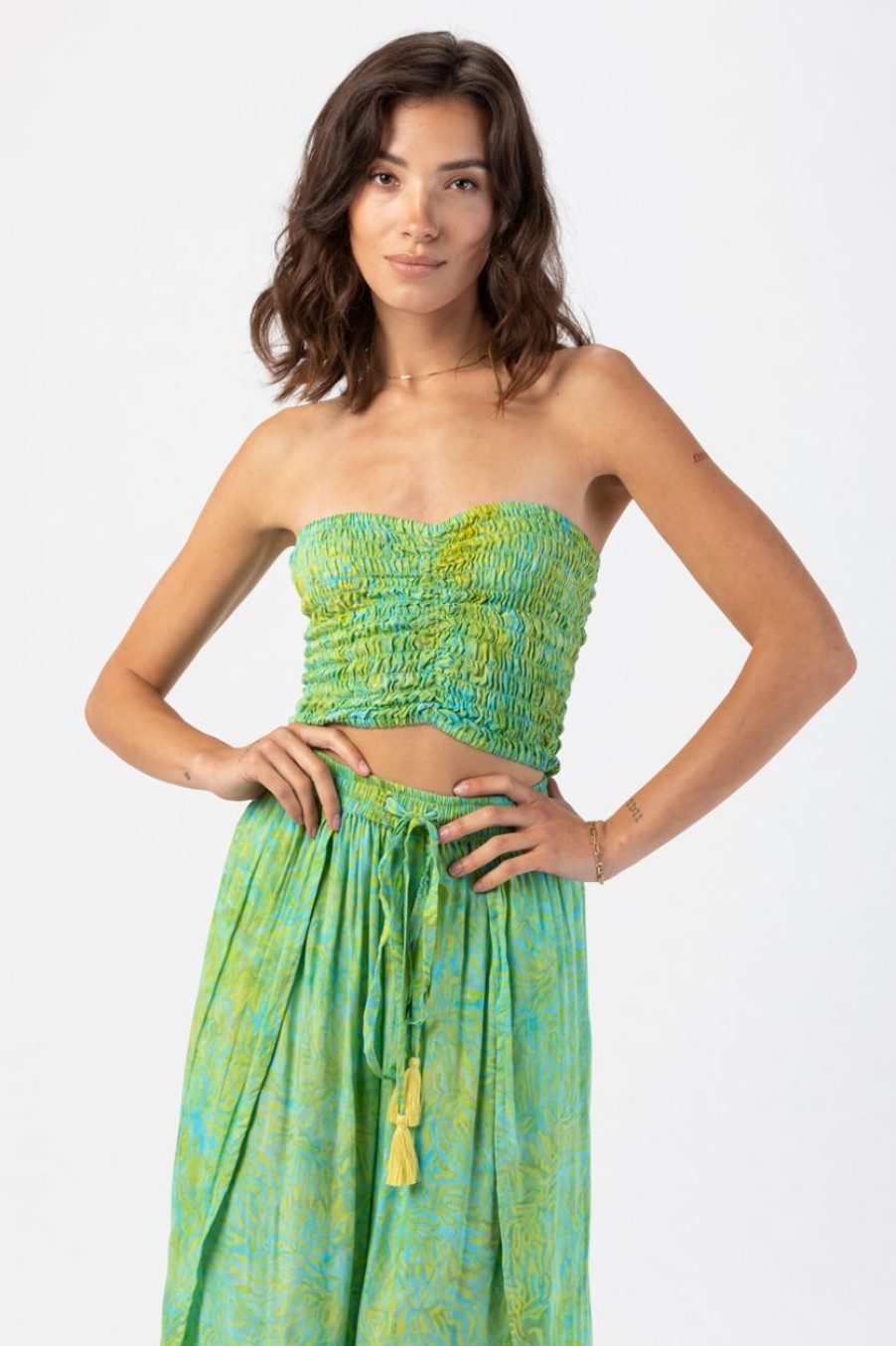 Women Tiare Hawaii | Hollie Crop Top Sleeveless