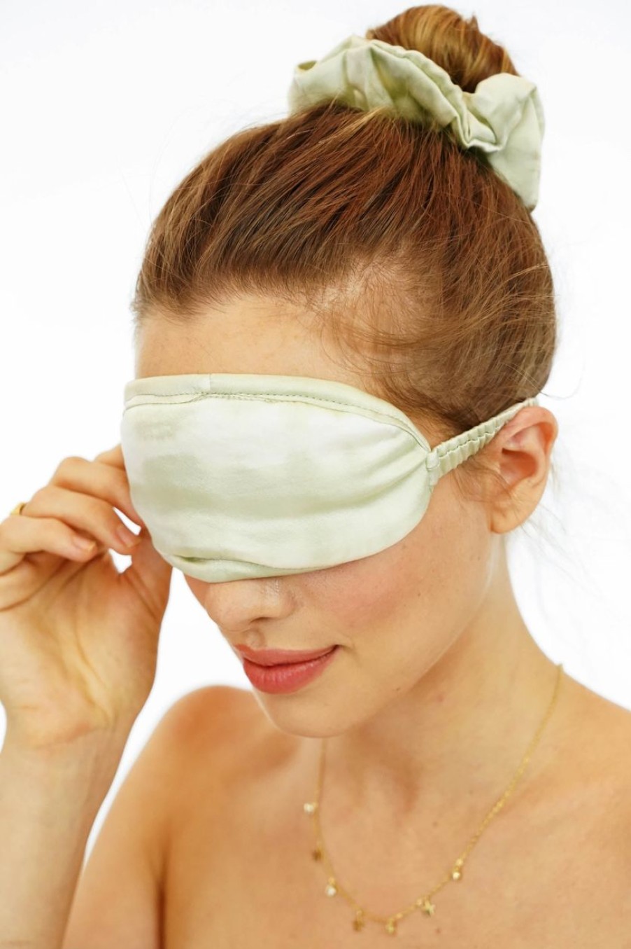 Women Tiare Hawaii Travel Accessories | Silk Eye Mask