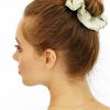 Women Tiare Hawaii Hair Scrunchies | Silk Hair Scrunchie