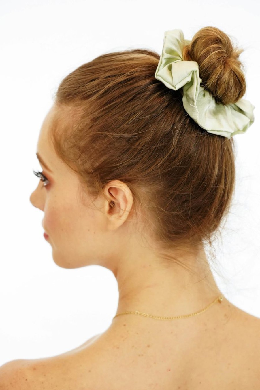 Women Tiare Hawaii Hair Scrunchies | Silk Hair Scrunchie